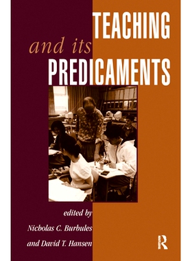 预订 Teaching And Its Predicaments 教学及其困境: 9780367318161