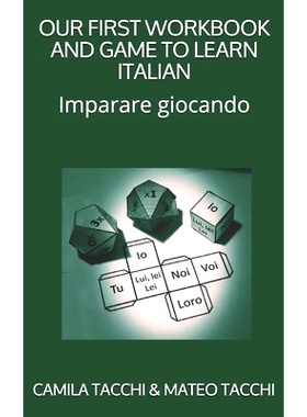 预订 Our First Workbook and Game to Learn Italian: Imparare giocando: 9781075539725