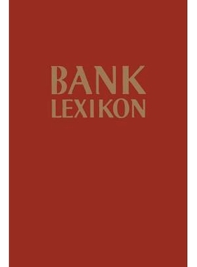 预订 Bank-Lexikon: Handwörterbuch für Das Bank- und Sparkassenwesen: 9783663000914