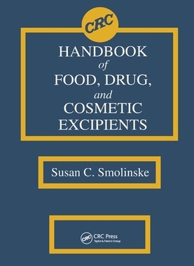 【预订】CRC Handbook of Food, Drug, and Cosmetic Excipients 9780367402815