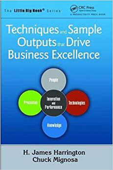 【预售】Techniques and Sample Outputs that Drive Business Excellence