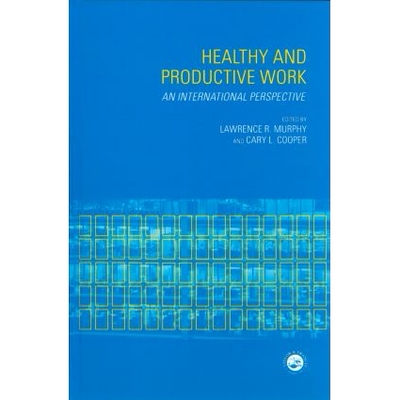 预订 Healthy and Productive Work An International Perspective 健康与繁殖工作：国际透视 9780748408399