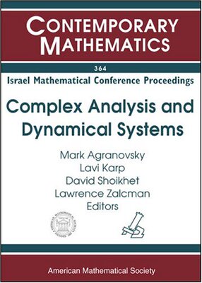 【预售】Complex Analysis and Dynamical Systems