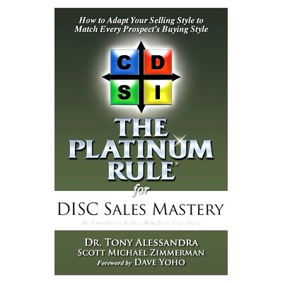 预订 The Platinum Rule for DISC Sales Mastery: 9780983298908
