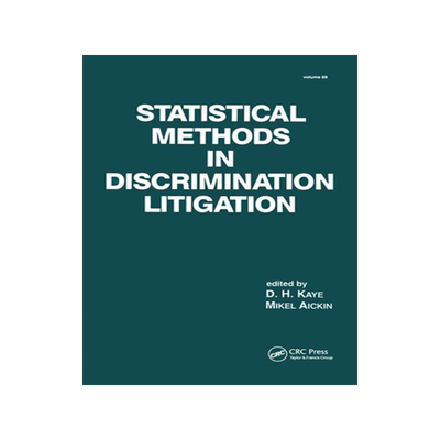 [预订]Statistical Methods in Discrimination Litigation 9780367580322