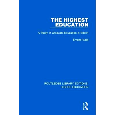 A Study of Graduate Education in Britain