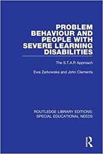 Behaviour and Learning 预售 Disabilities Severe Problem with People