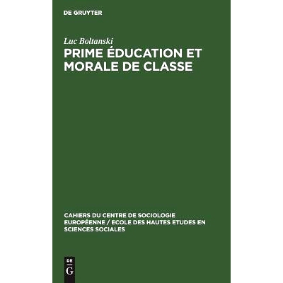 预订 Prime éducation et morale de classe: 9783111049885