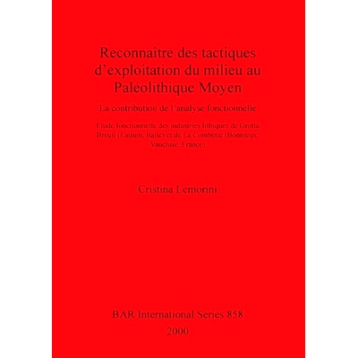 预订 Reconnaître des tactiques d’exploitation du milieu au Paléolithique Moyen: La contribution de l’analyse fonctio