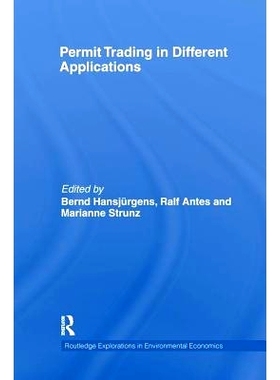 预订 Permit Trading in Different Applications: 9781138241312