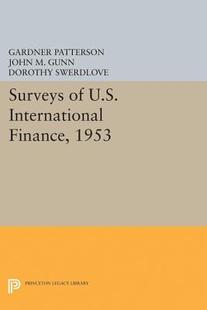 【预订】Surveys of U.S. International Finance, 1953