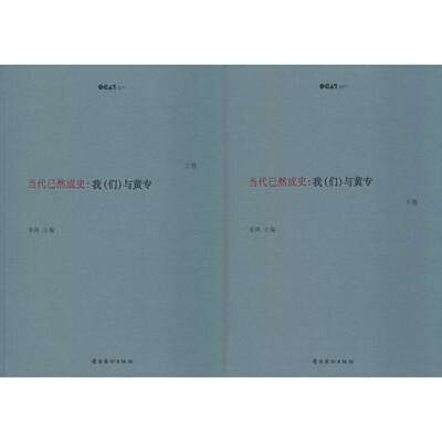 当代已然成史:我(们)与黄专(2册)  9787536266018