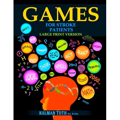 预订 Games for Stroke Patients: Large Print Version: 9781087860213