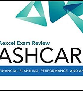 【预售】Wiley Cmaexcel Exam Review 2020 Flashcards: Part 1, Financial Reporting, Planning, Performance, And Analyt...
