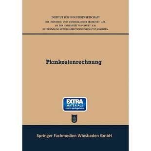 über die 1949 Plankostenrechnung 9783663009214 Januar Bericht 预订 Plankostentagung