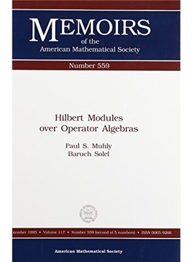 预订 Hilbert Modules over Operator Algebras: 9780821803462