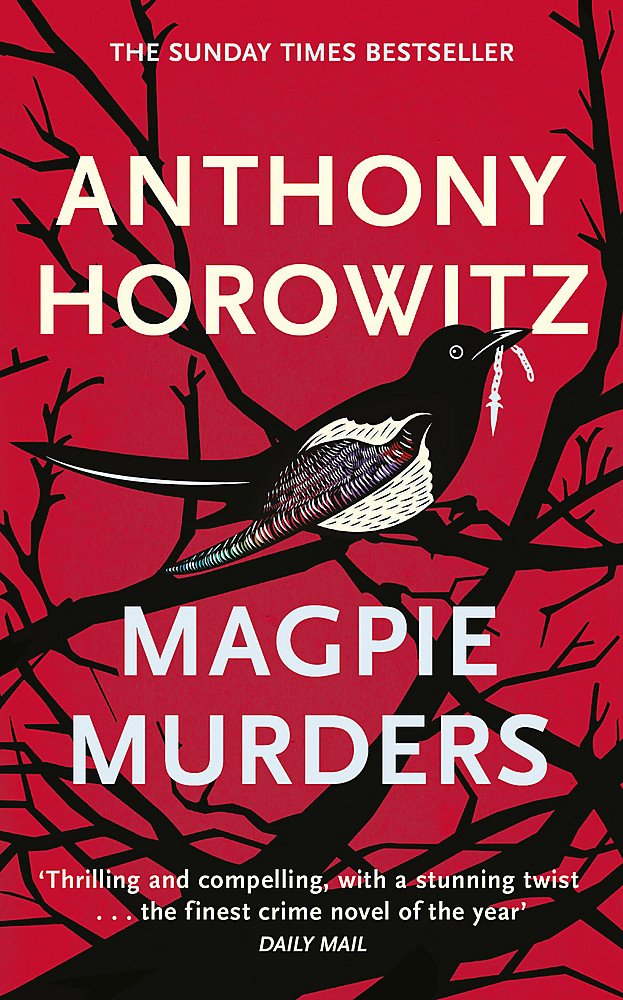 喜鹊谋杀案 英剧原著 悬疑探案侦探小说 Magpie Murders 丝之屋作者安东尼·赫洛维兹 Anthony Horowitz 致敬阿加莎