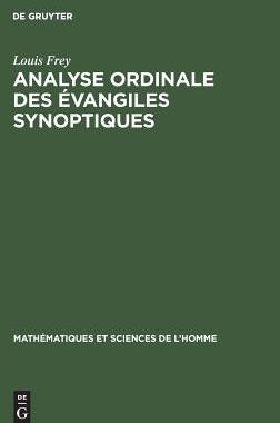 【预订】Analyse ordinale des évangiles synoptiques 9783111172774