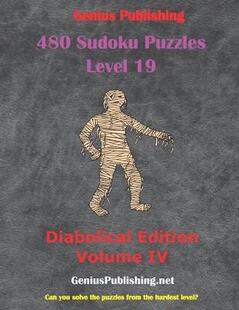 you 预订 Puzzles Solve from Volume Edition Can Harde Sudoku the 9798749948134 480 Diabolical Level