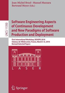 【预订】Software Engineering Aspects of Continuous Development and New Paradigms of Software Production and Deploy...
