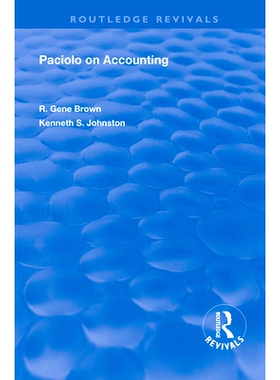 预订 Paciolo on Accounting: 9780367179311