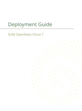 预订 SUSE OpenStack Cloud 7: Deployment Guide: 9781680921694