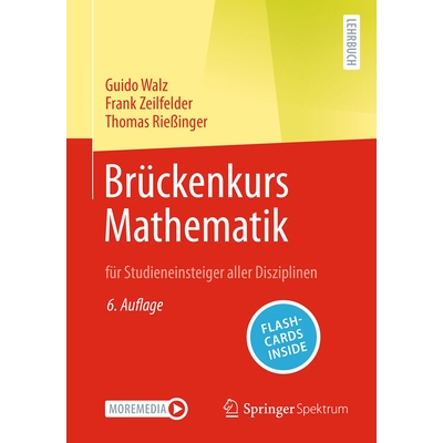 预订 Brückenkurs Mathematik: Für Studieneinsteiger Aller Disziplinen 9783662722015