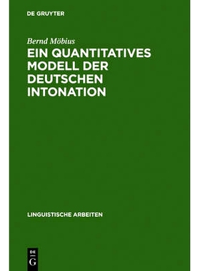 预订 Ein quantitatives Modell der deutschen Intonation: Analyse und Synthese von Grundfrequenzverläufen: 9783484303058