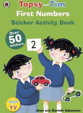 【预订】First Numbers: A Ladybird Topsy and Tim sticker book