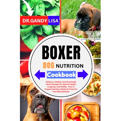 预订 BOXER DOG NUTRITION Cookbook: Delicious, Healthy, And Homemade Canine Recipes For Optimal Health, Longevity, And Vi