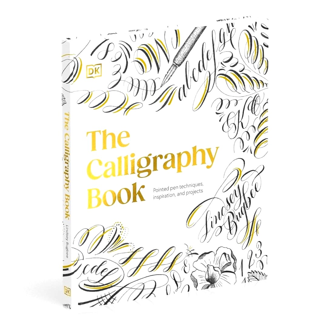 DK书法百科 英文原版 The Calligraphy Book 艺术设计 手写花体字