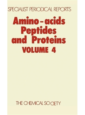 预订 Amino Acids, Peptides and Proteins: Volume 4 氨基酸、肽和蛋白质：第 4 卷: 9780851860343