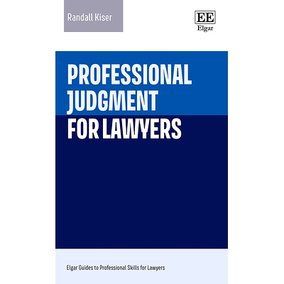 预订 Professional Judgment for Lawyers 律师的专业判断: 9781035314805