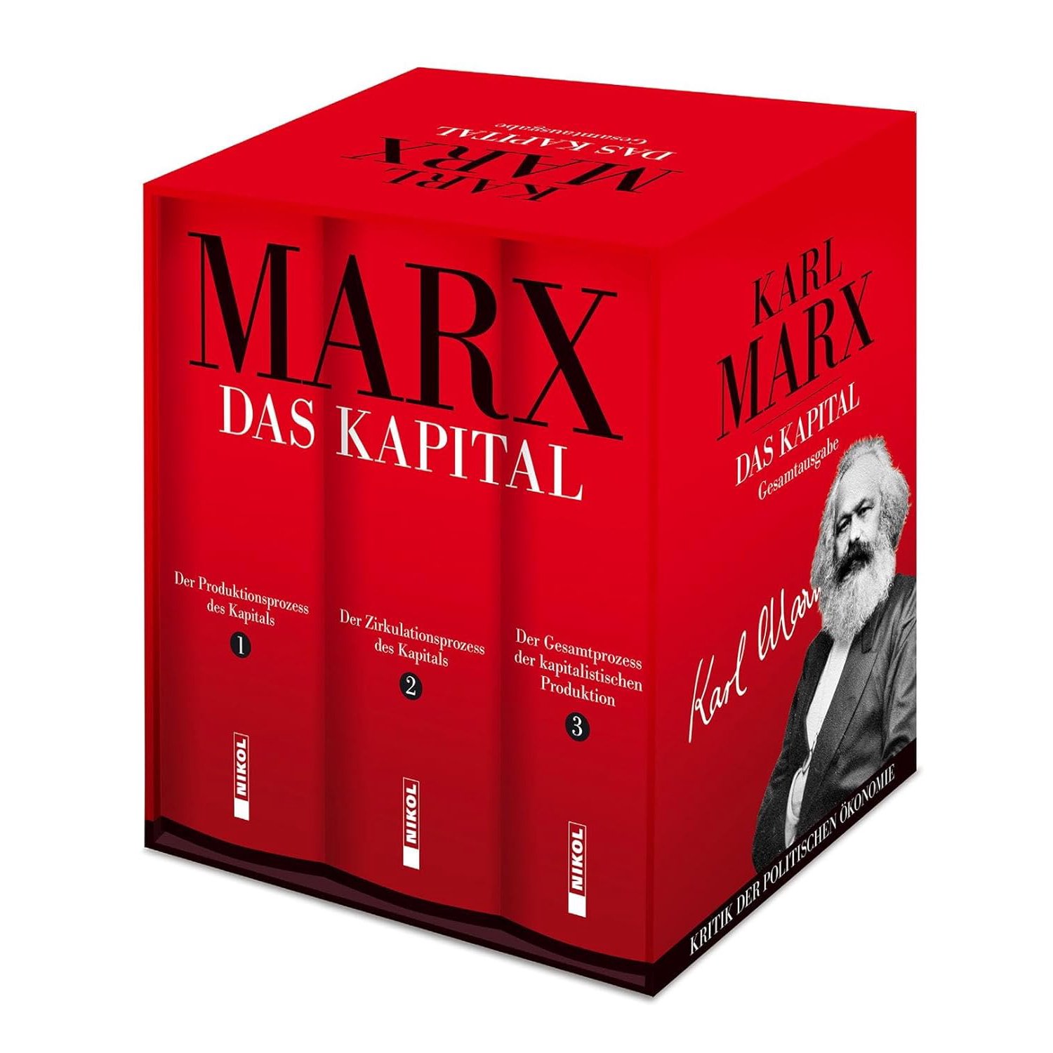 资本论全集 马克思 Karl Marx 德文原版 藏书套装 政治经济学 Das Kapital