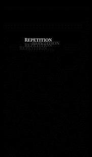 Repetition book 9781367349797 poems 预订