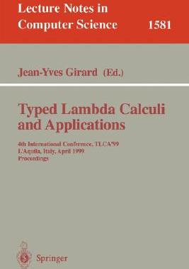 【预订】Typed Lambda Calculi and Applications