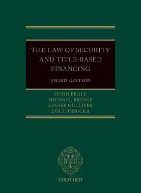 【预订】The Law of Security and Title-Based Financing
