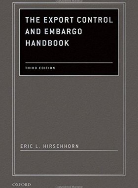 【预订】The Export Control and Embargo Handbook