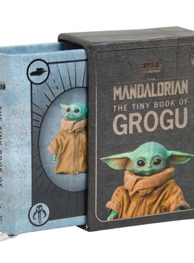 现货 星球大战 曼达洛人 格洛古迷你书 尤达宝宝 英文原版 Star Wars: The Tiny Book of Grogu 迪士尼 Mandalorian 礼品书