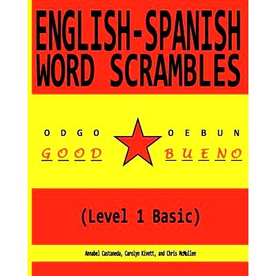 预订 English-Spanish Word Scrambles (Level 1 Basic): Palabras Mezcladas Ingles-Espanol (1 Nivel Basico): 9781468135138