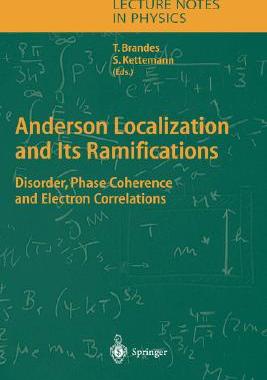 【预售】Anderson Localization and Its Ramifications