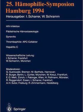 【预订】25. Hämophilie-Symposium Hamburg 1994 9783540591030