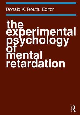 【预订】The Experimental Psychology of Mental Retardation