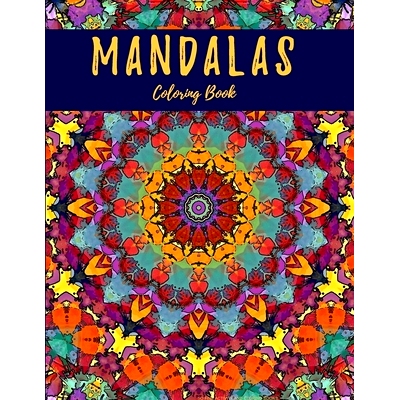 预订 Mandalas Coloring Book: Stress Relieving Coloring Book for Adults 50 Designs Beautiful Designs Varying Difficulty f