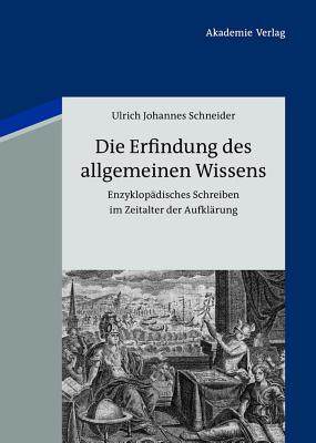 【预订】Die Erfindung des allgemeinen Wissens 9783050057804