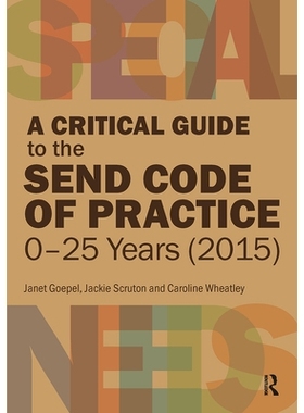 预订 A Critical Guide to the SEND Code of Practice 0-25 Years (2015) SEND 行为准则关键指南 0-25岁 2015: 9781913063337
