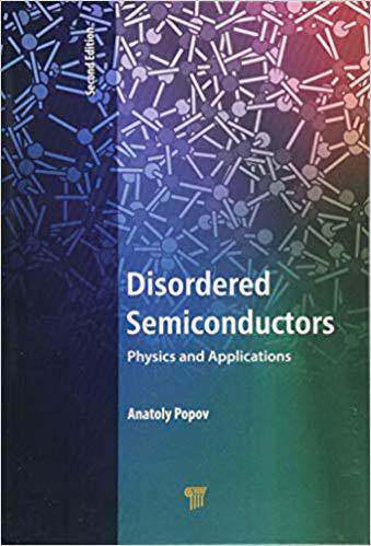 【预售】Disordered Semiconductors Second Edition