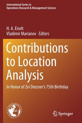 【预订】Contributions to Location Analysis