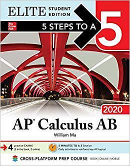 【预售】5 Steps to a 5: AP Calculus AB 2020 Elite Student Edition