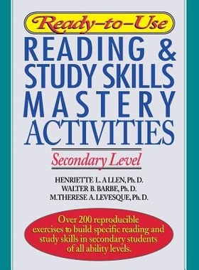 预订 Ready-to-Use Reading & Study Skills Mastery Activities Secondary Level (Was Spiral) 即用型阅读与学习技巧掌握活动 中